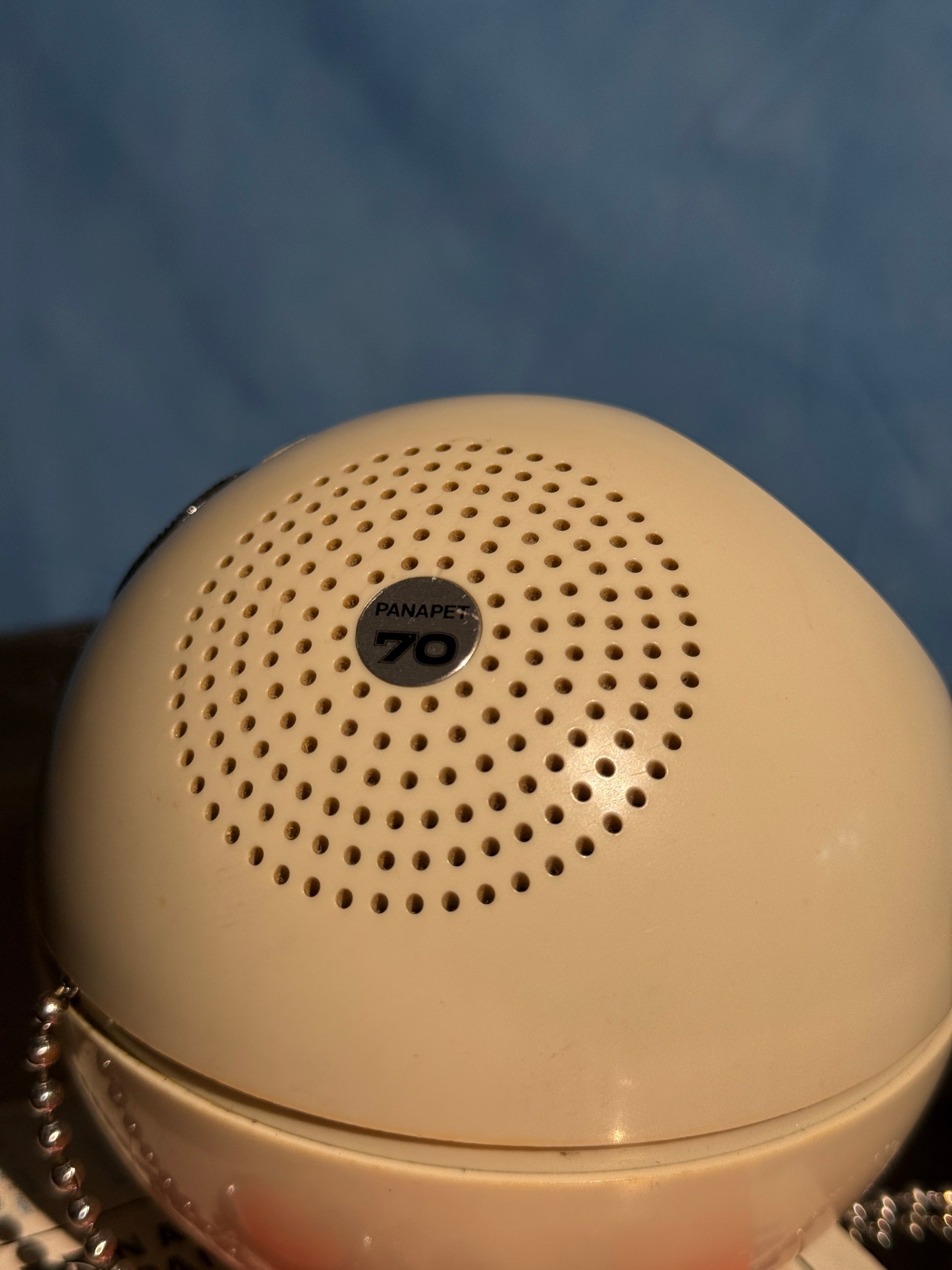 Panasonic Panapet R-70 – Space Age Ball Radio, Circa 1970, White