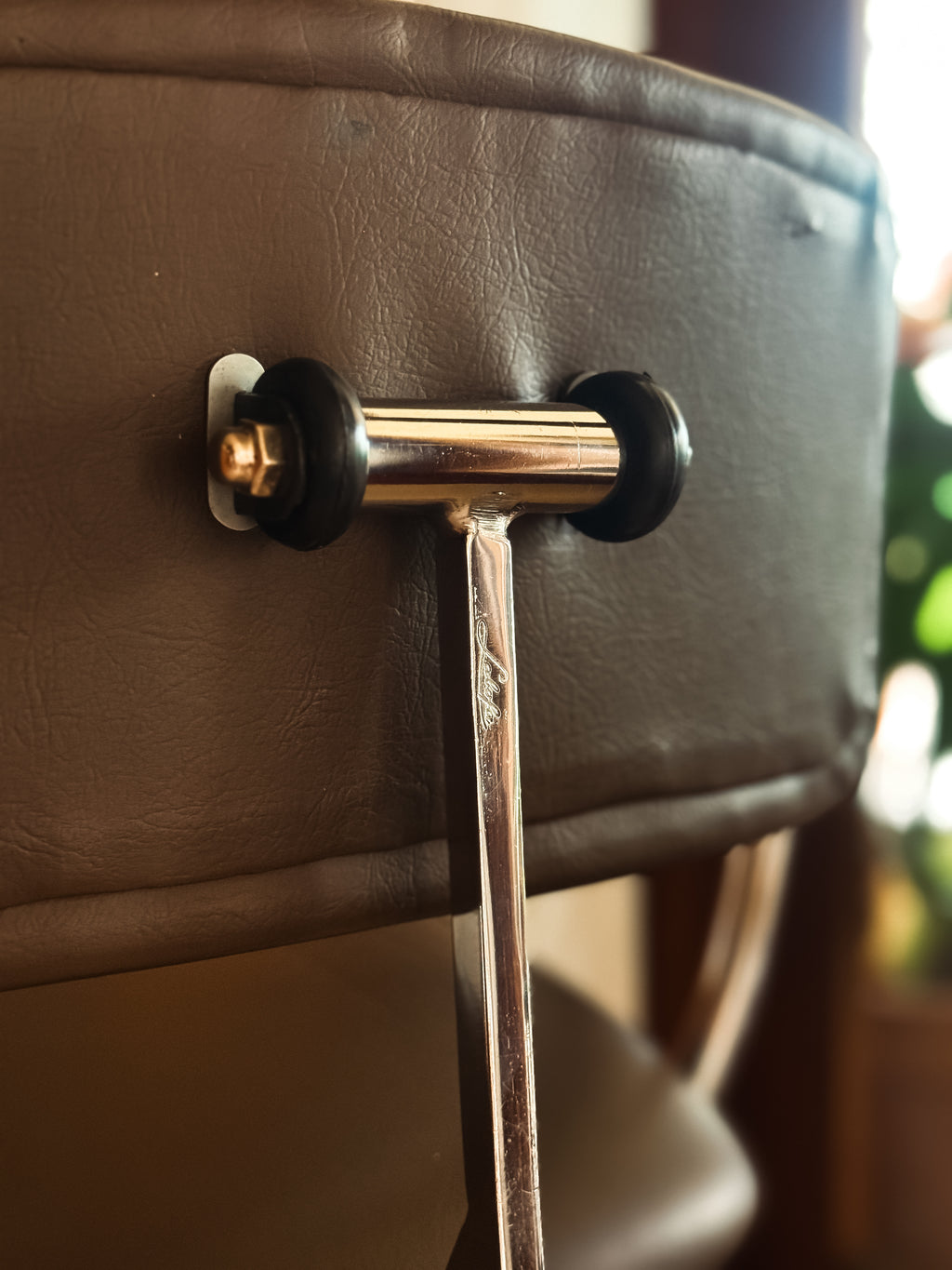 Labofa Office Chair – Jørgen Rasmussen Danish Industrial Swivel, Circa 1960s, Brown