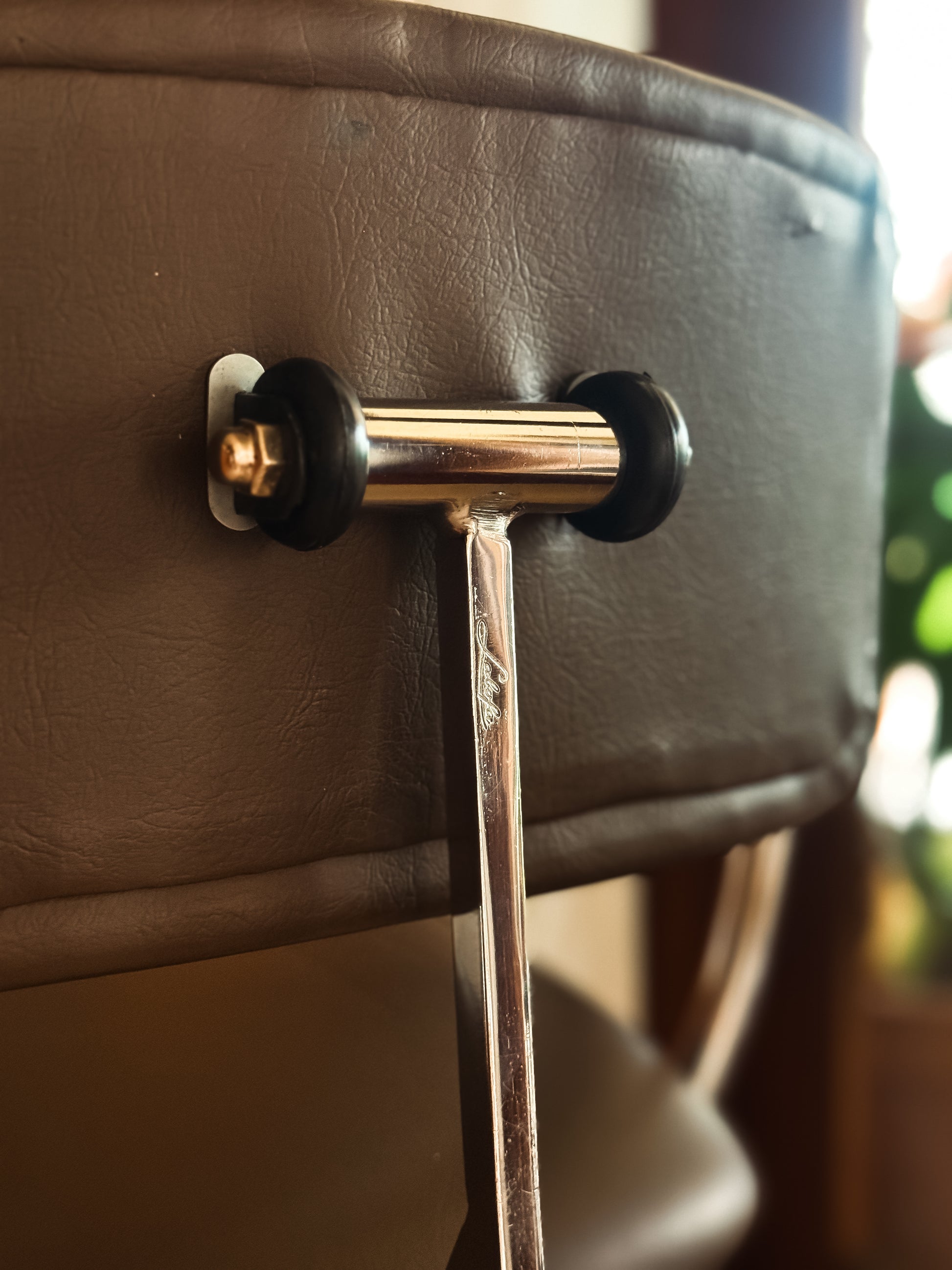 Labofa Office Chair – Jørgen Rasmussen Danish Industrial Swivel, Circa 1960s, Brown