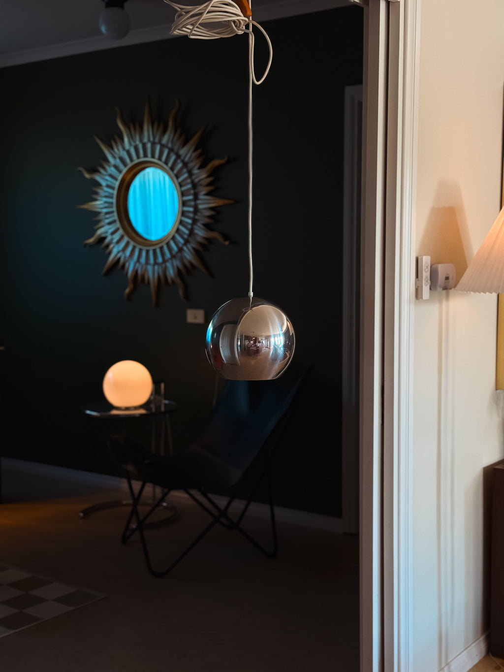 Topan Pendant Light – Verner Panton for Louis Poulsen, Circa 1970s, Chrome