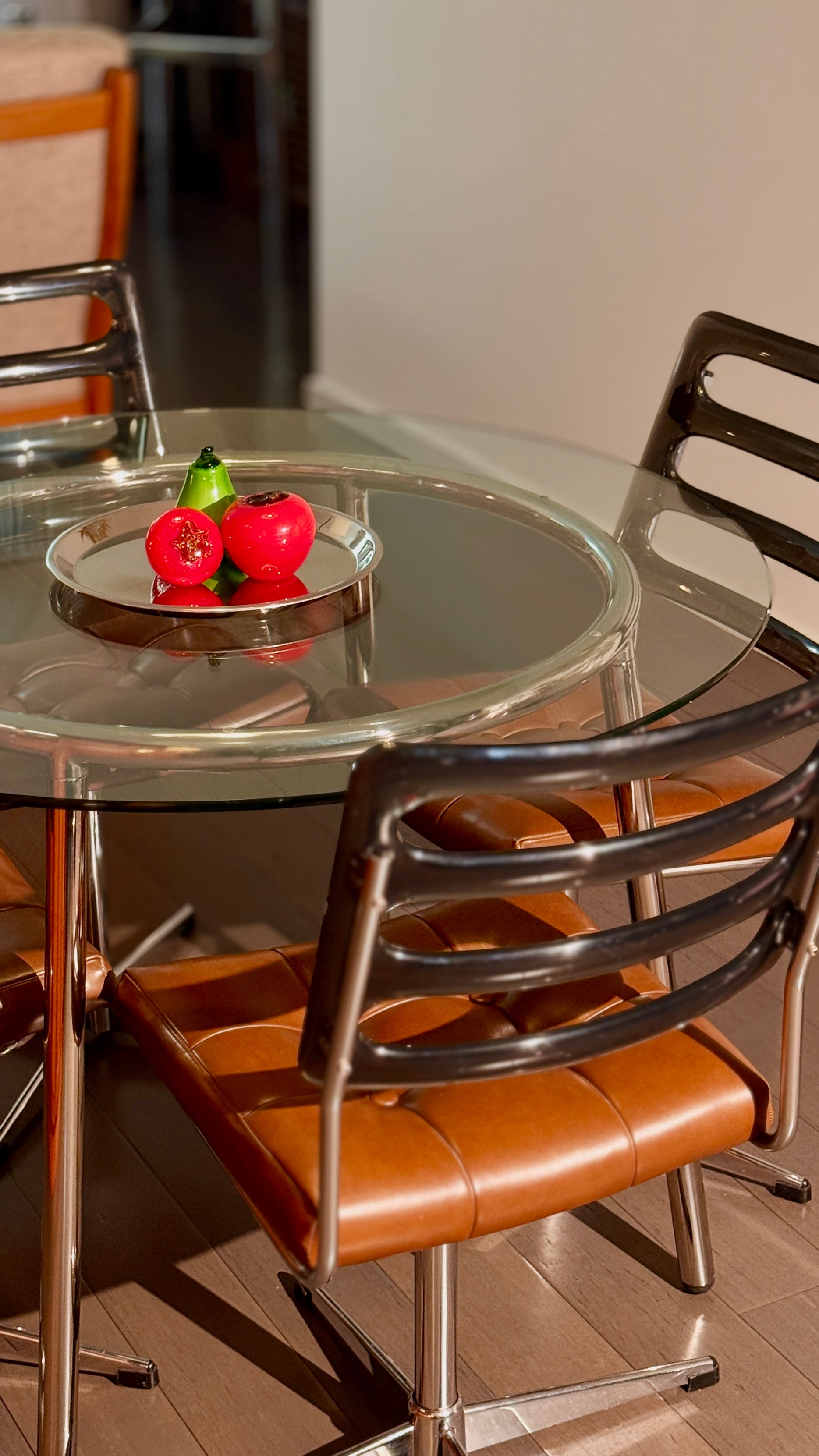 1999 IKEA Salmi Glass Dining Table
