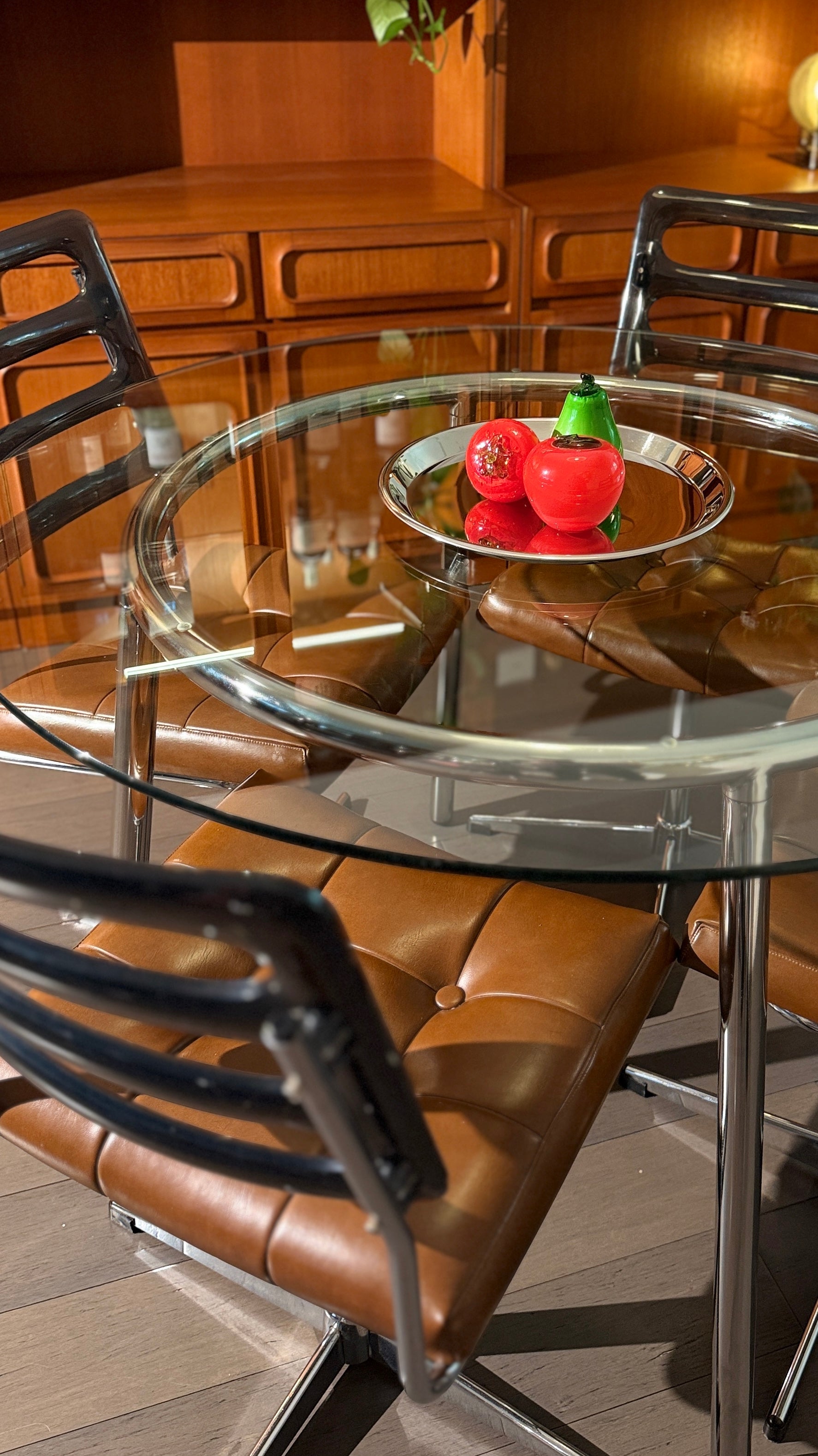 1999 IKEA Salmi Glass Dining Table