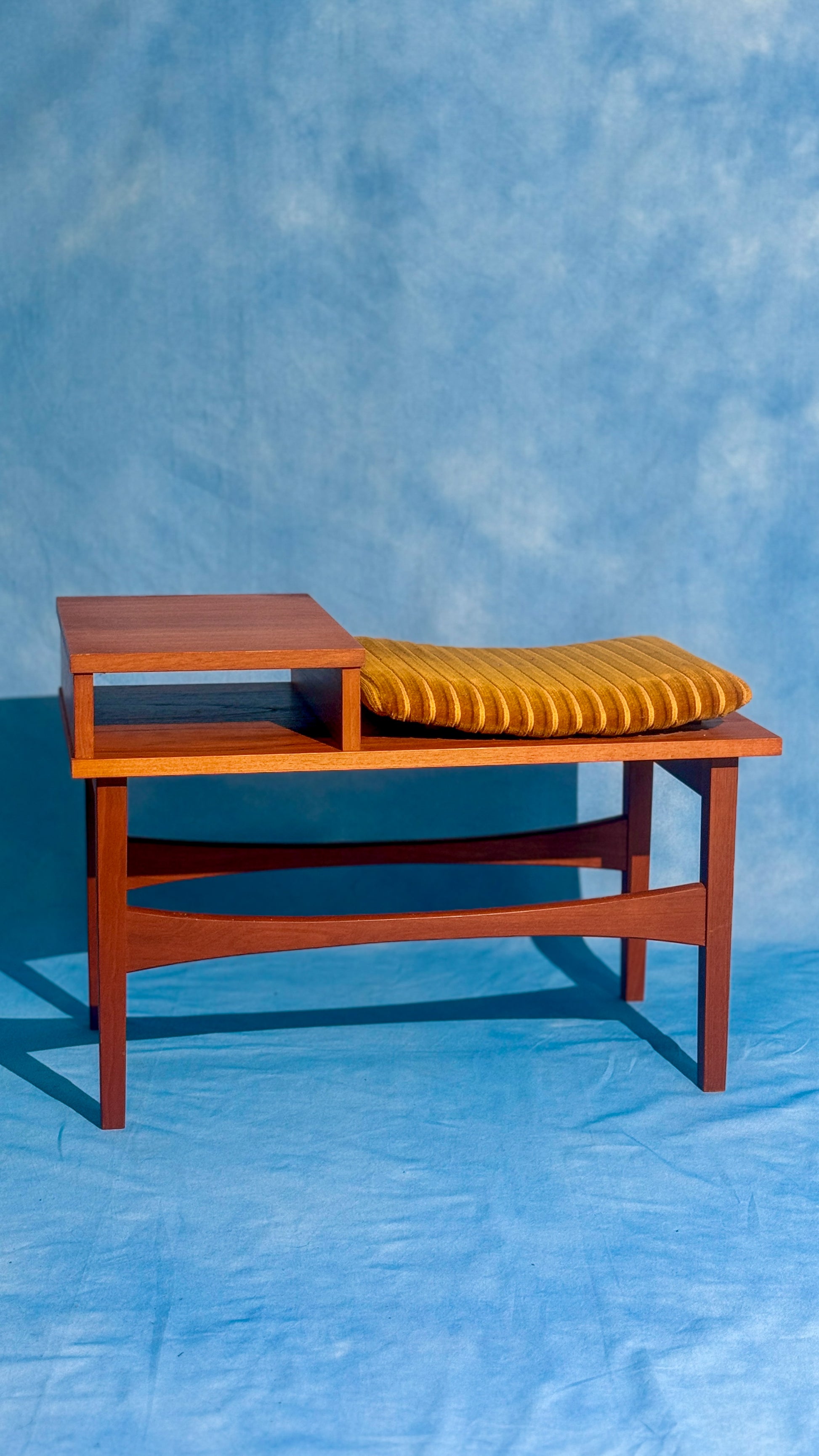 Original Mid-Century WAFF Telephone Table