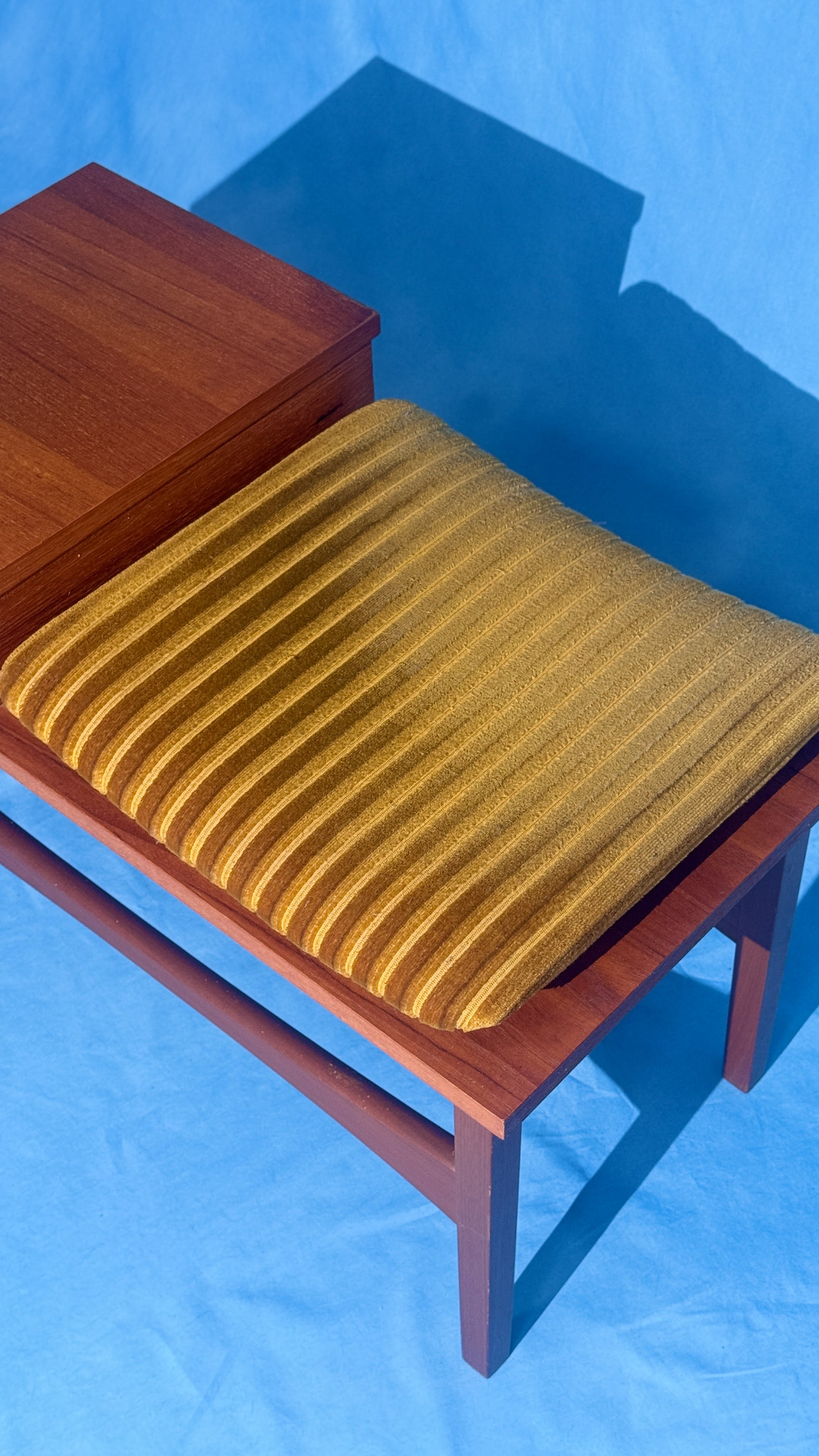 Original Mid-Century WAFF Telephone Table