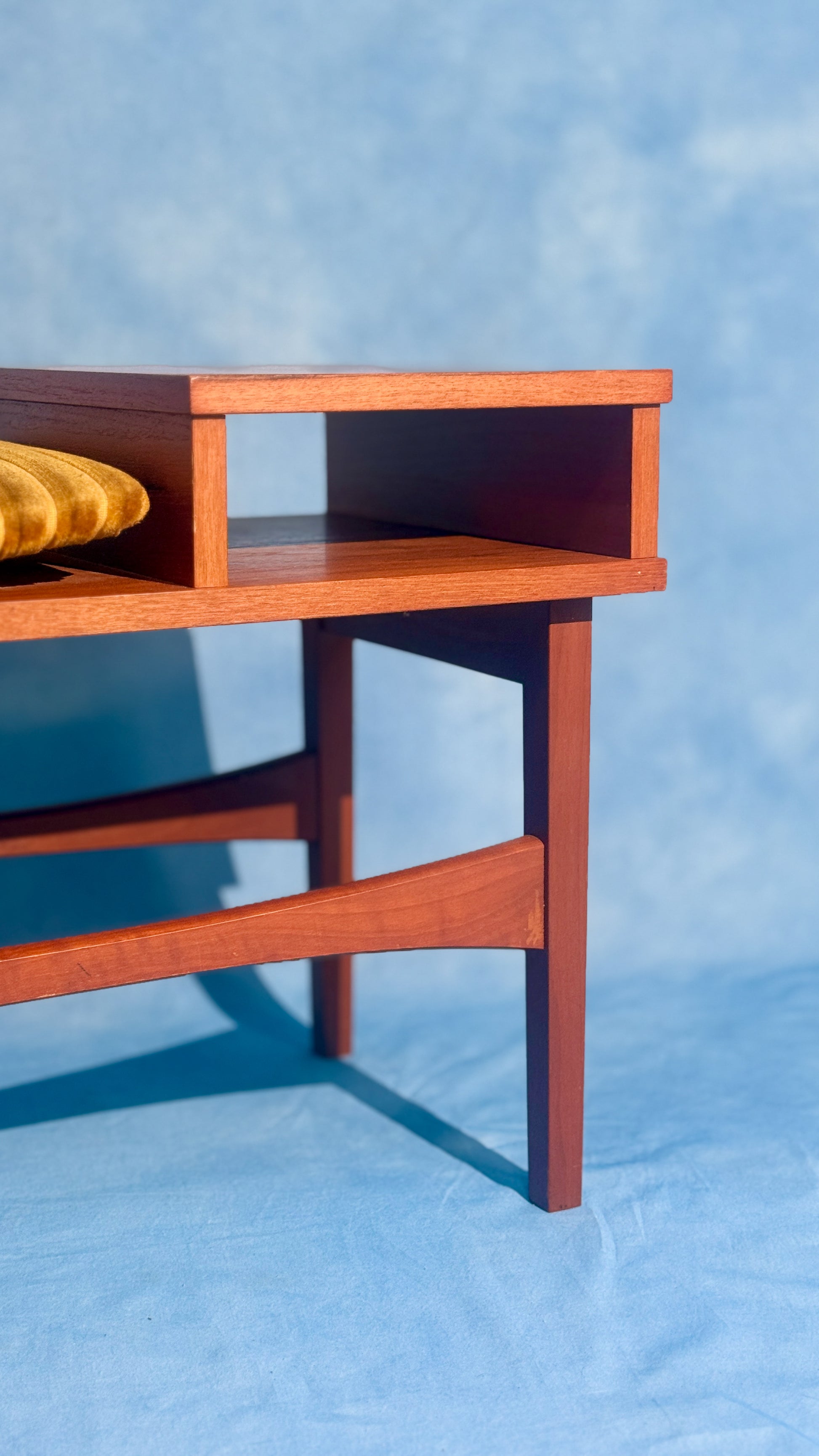 Original Mid-Century WAFF Telephone Table