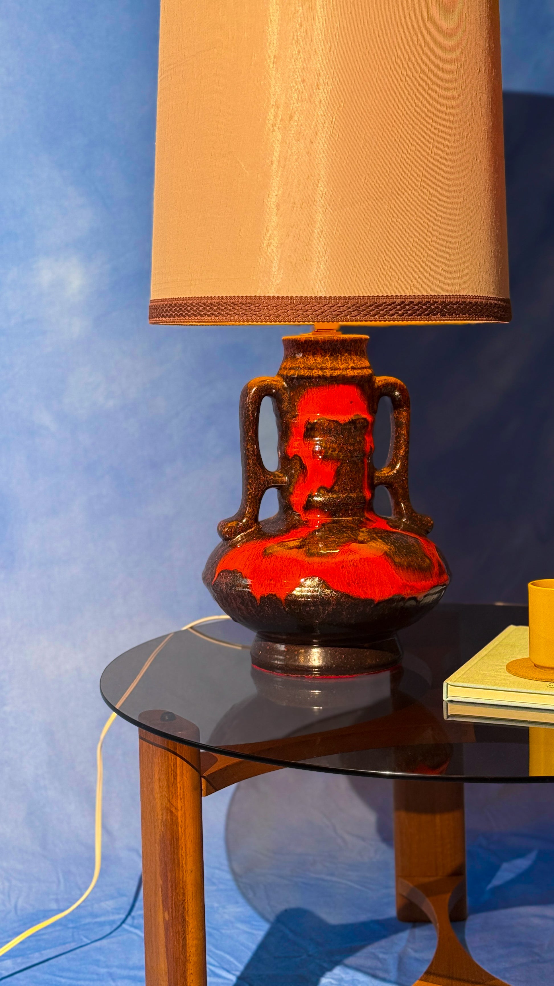 Mid-Century Scheurich Fat Lava Lamp – Circa ’60s–’70s, West German, Oversized