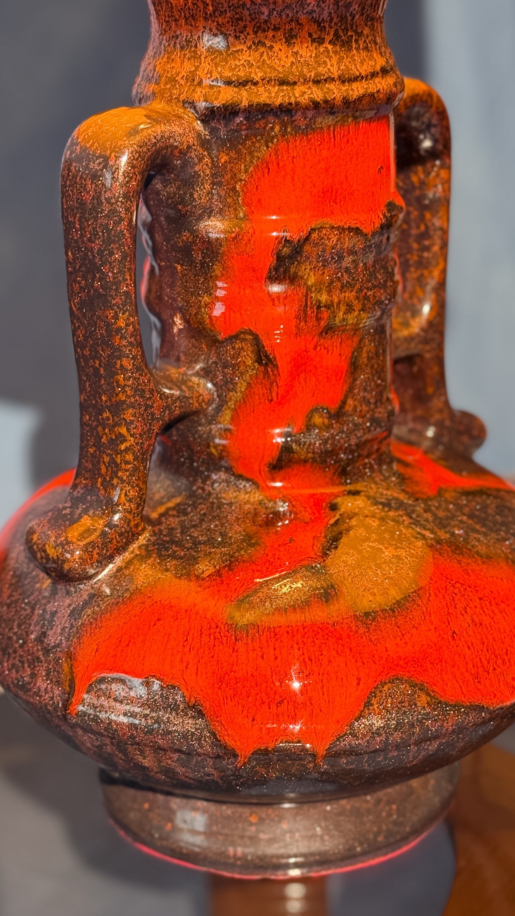 Mid-Century Scheurich Fat Lava Lamp – Circa ’60s–’70s, West German, Oversized
