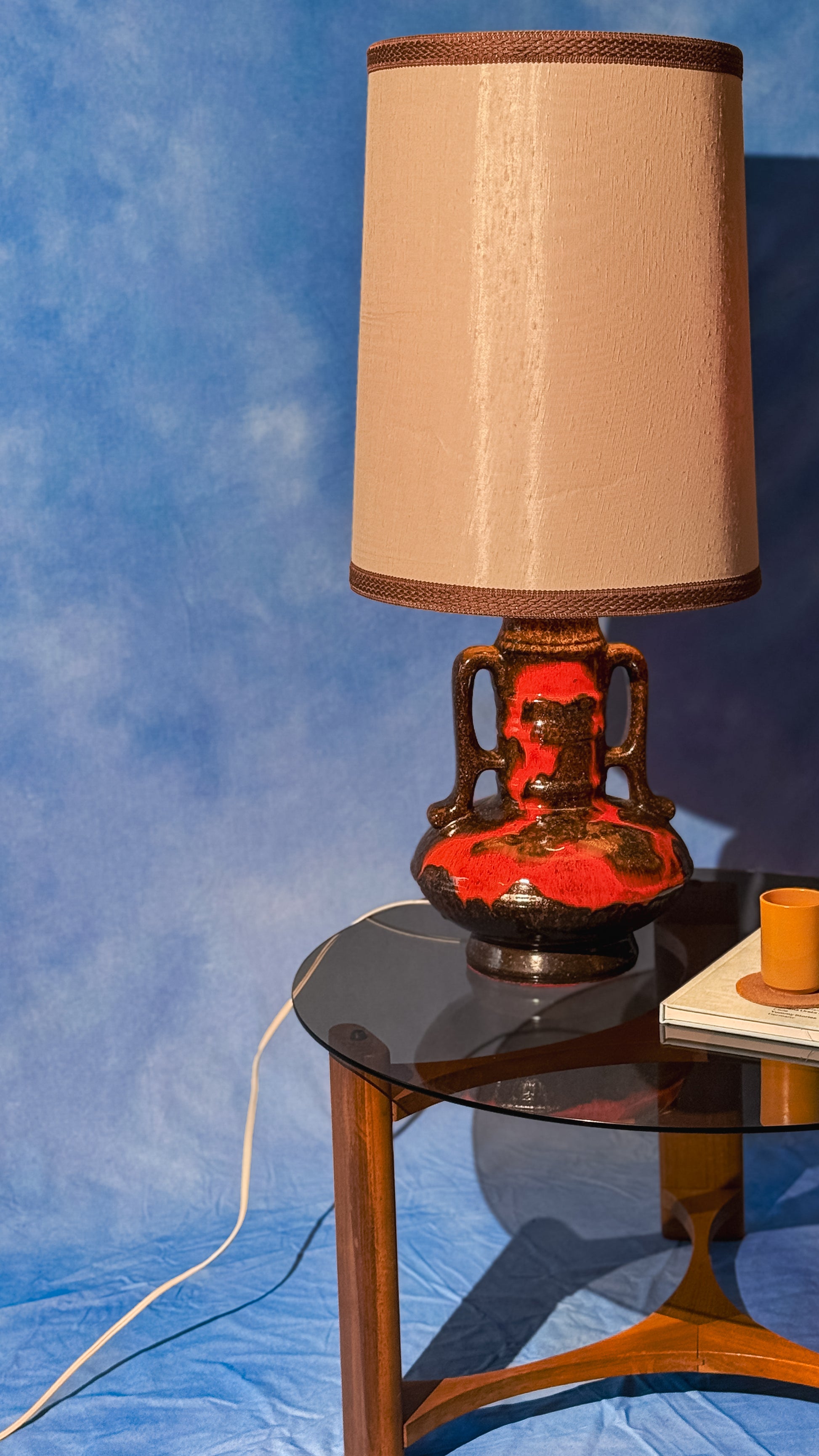 Mid-Century Scheurich Fat Lava Lamp – Circa ’60s–’70s, West German, Oversized