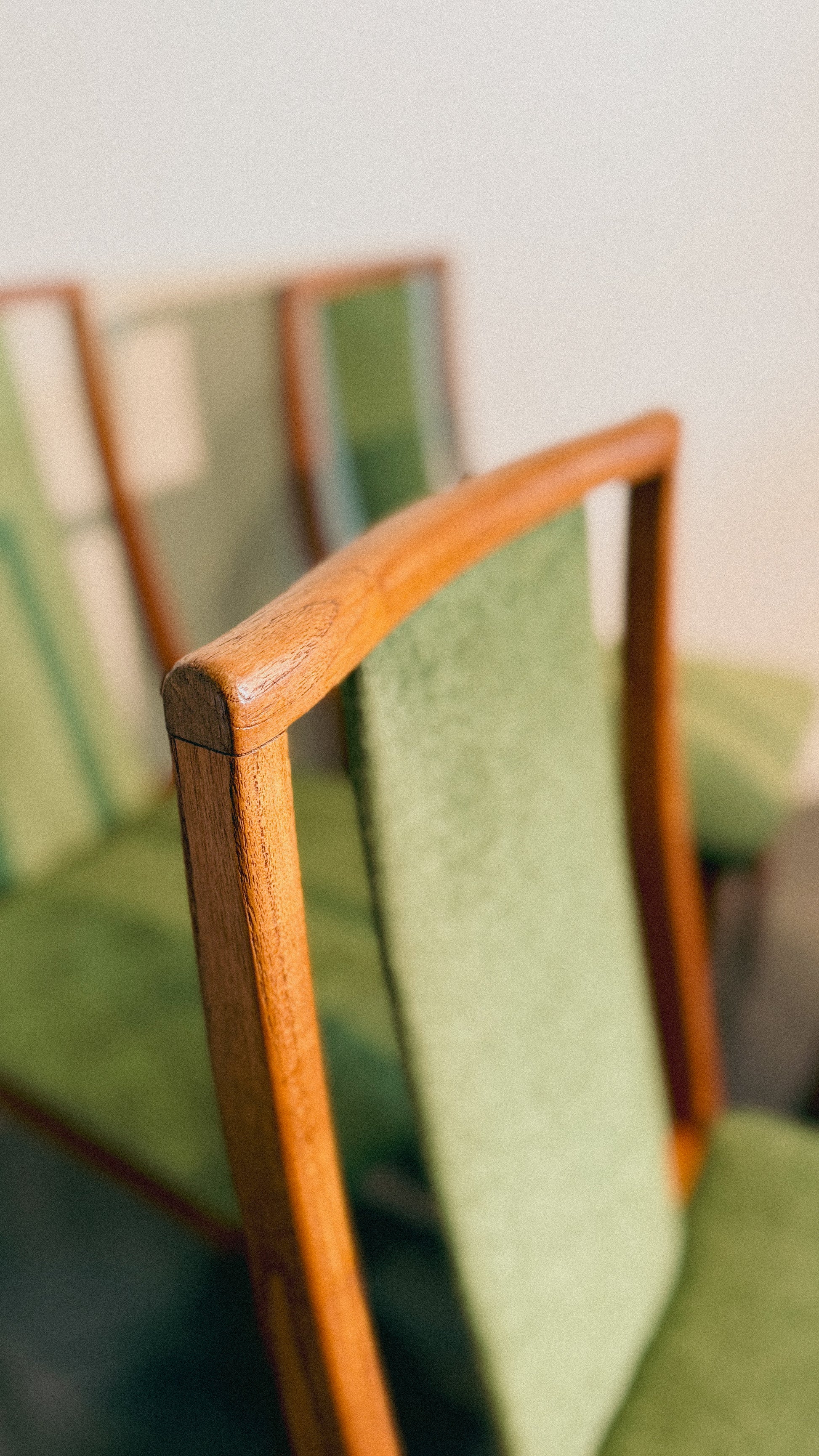 Set of 4 Noblett dining chairs – Australian mid-century vintage furniture – available in Adelaide